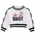 Biała bluza dziewczęca Daisy Monnalisa 004407