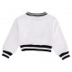 Biała bluza dziewczęca Daisy Monnalisa 004407 - moda dziecięca - internetowy sklep euroyoung.pl