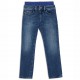 Niebieskie jeansy chłopięce Emporio Armani 004414 - spodnie dla dzieci - sklep online euroyoung.pl