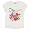 Koszulka dziewczęca nadruk kwiaty Monnalisa 004425