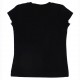 Czarna koszulka z nadrukiem Monnalisa 004427 - t-shirty dla dziewczynek - sklep internetowy