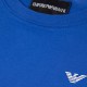 Niebieski t-shirt chłopięcy Emporio Armani 004453 - stylowe ubranka dla dzieci