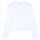 Biała bluzka dla dziewczynki Liu Jo 004475 - ubrania dla dzieci - sklep online
