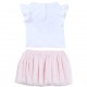 Komplet niemowlęcy dla dziewczynki Liu Jo 004480 - stylowe ubranka dla niemowląt - sklep internetowy