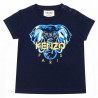 Granatowy t-shirt dla niemowlęcia Kenzo 004495