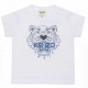 Biały t-shirt niemowlęcy Tiger Kenzo 004496 - ekskluzywne ubranka dla niemowląt
