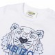 Biały t-shirt niemowlęcy Tiger Kenzo 004496 - oryginalne ubranka dla niemowląt