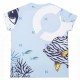 Niebieska koszulka niemowlęca Kenzo 004497 - odzież dla niemowląt i małych dzieci