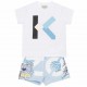 Komplet niemowlęcy Kenzo Kidswear 004498 - odzież dla niemowląt - sklep internetowy