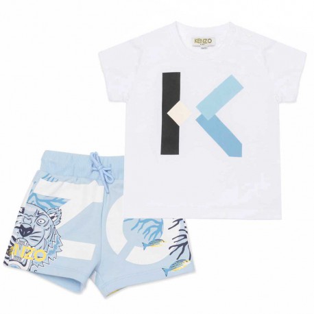 Komplet niemowlęcy Kenzo Kidswear 004498 - ubranka dla niemowląt - sklep internetowy