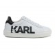 Białe trampki dla dziecka Karl Lagerfeld 004500 - ekskluzywne obuwie dla dzieci i niemowląt