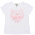 Koszulka niemowlęca z tygrysem Kenzo 004542