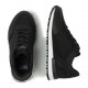 Czarne sneakersy dla dziecka Hugo Boss 004559 - modne buty dla chłopców - sklep internetowy