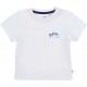 Biały t-shirt niemowlęcy Hugo Boss 004564 - markowe ubranka dla chłopczyków - sklep internetowy