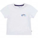 Biały t-shirt niemowlęcy Hugo Boss 004564
