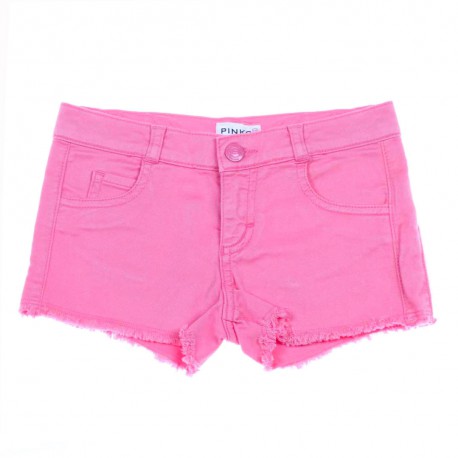 Różowe szorty dla dziewczynki Pinko Up 004469 - ekskluzywne ubrania młodzieżowe - sklep internetowy