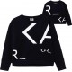 Bluza młodzieżowa dziewczęca Karl Lagerfeld 004604 - modne ubrania dla nastolatek i starszych dzieci - sklep internetowy euroyou