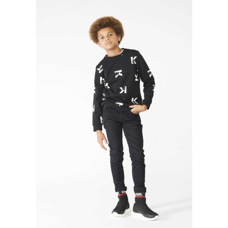 ★ LMC★ LMC PLAID APPLIQUE SWEATSHIRT black 0LM22FSW115BLK SALE - SWEAT - LMC (엘엠씨)