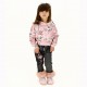 Dziewczęca bluza z kapturem Monnalisa 004657 - luksusowe ubrania dla dzieci - sklep euroyoung.pl