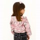 Dziewczęca bluza z kapturem Monnalisa 004657 - stylowe ubrania dla dzieci - sklep euroyoung.pl
