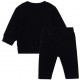Czarny dres niemowlęcy Karl Lagerfeld 004682 - designerskie ubranka dla niemowląt - sklep internetowy euroyoung.pl
