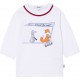 Koszulka niemowlęca z nadrukiem Hugo Boss 004737 - ekskluzywne ubranka dla niemowląt - sklep internetowy euroyoung.pl