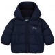 Granatowa kurtka dla niemowlęcia Hugo Boss 004765 - ekskluzywne ubranka dla niemowląt i małych chłopców - sklep internetowy euro