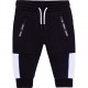 Czarne spodnie dla niemowlęcia Hugo Boss 004769 - ekskluzywne ubrania dla chłopców - sklep internetowy dla dzieci euroyoung.pl