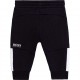 Czarne spodnie dla niemowlęcia Hugo Boss 004769 - markowe ubrania dla chłopców - sklep internetowy dla dzieci euroyoung.pl