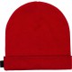 Czerwona czapka dziewczęca Karl Lagerfeld 004798 - dzianinowe czapki dla dzieci i młodzieży - sklep internetowy euroyoung.pl
