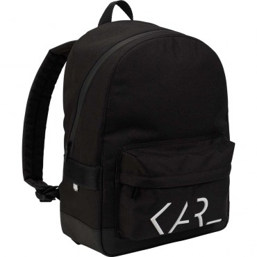 Czarny plecak Karl Lagerfeld 004799 - ekskluzywne plecaki szkolne i przedszkolne, torby - sklep internetowy euroyoung.pl