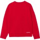 Czerwona bluza dla chłopca Karl Lagerfeld 004801 - markowe bluzy dla dzieci i młodzieży - internetowy sklep odzieżowy euroyoung.