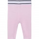 Różowe legginsy niemowlęce Hugo Boss 004828 - markowe ubranka dla dziewczynek - sklep odzieżowy dla dzieci euroyoung.pl