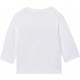 Biała bawełniana koszulka niemowlęca Hugo Boss 004829 - internetowy sklep z ubrankami dla niemowląt