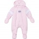 Różowy kombinezon niemowlęcy Hugo Boss 004833 - zimowe okrycia wierzchnie dla dzieci - sklep internetowy euroyoung.pl