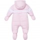 Różowy kombinezon niemowlęcy Hugo Boss 004833 - ekskluzywne okrycia wierzchnie dla dzieci - sklep internetowy euroyoung.pl