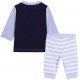 Koszulka + spodenki niemowlęce Hugo Boss 004836 - designerski prezent dla noworodka - sklep z ubraniami dla dzieci euroyoung.pl