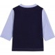 Koszulka + spodenki niemowlęce Hugo Boss 004836 - stylowy prezent dla noworodka - sklep z ubraniami dla dzieci euroyoung.pl