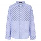 Niebieska koszula chłopięca Emporio Armani 004841 - eleganckie ubrania dziecięce na wyjątkowe okazjie - sklep internetowy euroyo