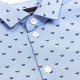 Niebieska koszula chłopięca Emporio Armani 004841 - ekskluzywne ubrania dziecięce na wyjątkowe okazjie - sklep internetowy euroy