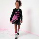 Czarny sweter dla dziewczynki Twin Set 004857 - designerskie ubrania dla dzieci - sklep internetowy