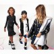 Koszulowa sukienka dla dziewczynki Twin Set 004862 - designerska odzież dziewczęca - sklep online euroyoung.pl