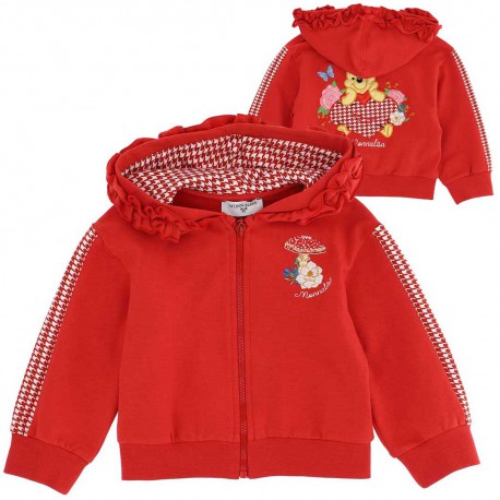 Bajkowa bluza niemowlęca Monnalisa 004869 - ekskluzywne ubranka dla dzieci - sklep internetowy euroyoung.pl