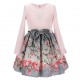 Elegancka sukienka dziewczęca Monnalisa 004872 - eleganckie ubrania dla dzieci - sklep internetowy