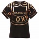 Czarny t-shirt dziewczęcy Pinko Up 004880 - sklep z ekskluzywnymi ubraniami dla nastolatek euroyoung.pl
