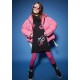 Dziewczęca sukienka z kapturem Pinko Up 004886 - moda młodzieżowa - modne ubrania dla nastolatek