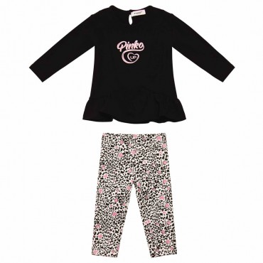 Komplet niemowlęcy dla dziewczynki Pinko Up 004893 - ekskluzywna odzież dla maluchów - sklep internetowy euroyoung.pl