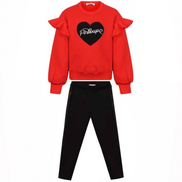 Komplet dla dziewczynki Pinko Up 004895 - stylowe ubranka dla przedszkolaka - sklep internetowy euroyoung.pl