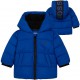 Zimowa, nienieska kurtka niemowlęca dla chłopca Hugo Boss 004900, J06237 829 - sklep z ekskluzywnymi ubraniami dla dzieci