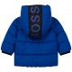 Zimowa, nienieska kurtka niemowlęca dla chłopca Hugo Boss 004900, J06237 829 - sklep z oryginalnymi ubraniami dla dzieci
